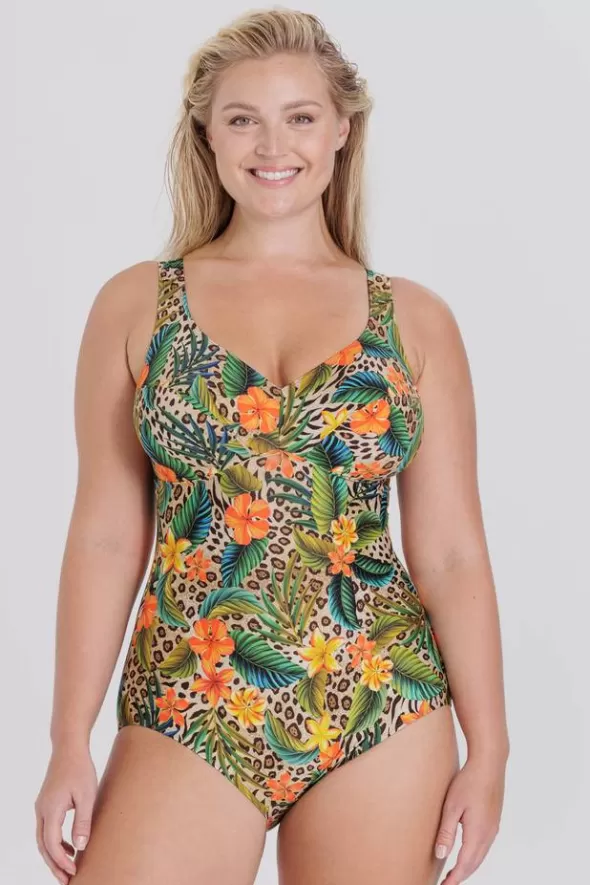Miss Mary Amazonas baddräkt Brun Online
