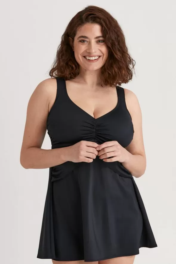 Miss Mary Aurora Baddräktsklänning Svart Store