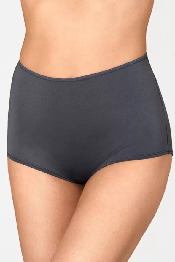 Miss Mary Basic Cotton boxertrosa Mörkgrå Cheap