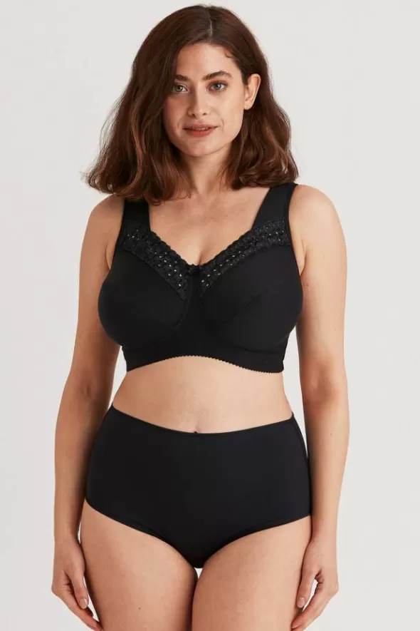 Miss Mary Broderie Anglaise bh Svart Outlet