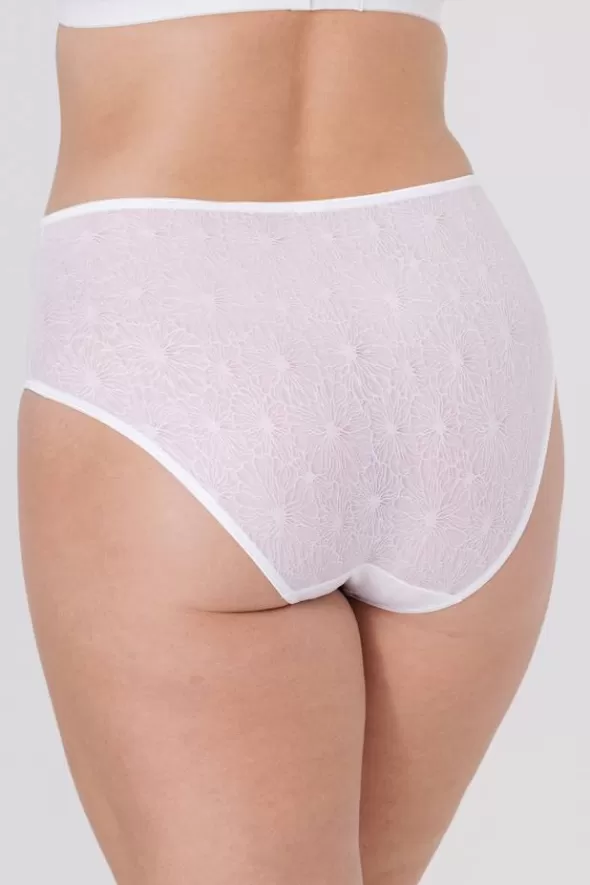 Miss Mary Invisible Lace miditrosa Vit Clearance