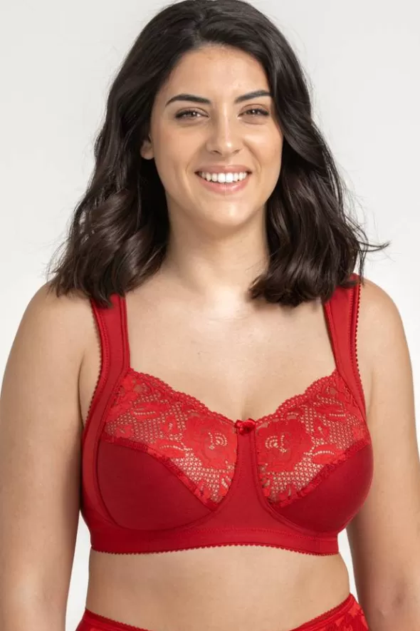 Miss Mary Lovely Lace bh Röd Best