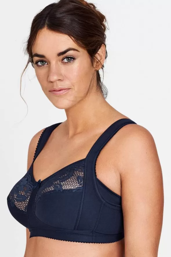 Miss Mary Lovely Lace Support bh Mörkblå Best