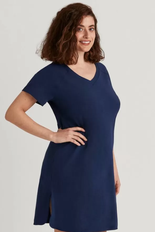 Miss Mary Organic Cotton nattlinne Mörkblå Hot