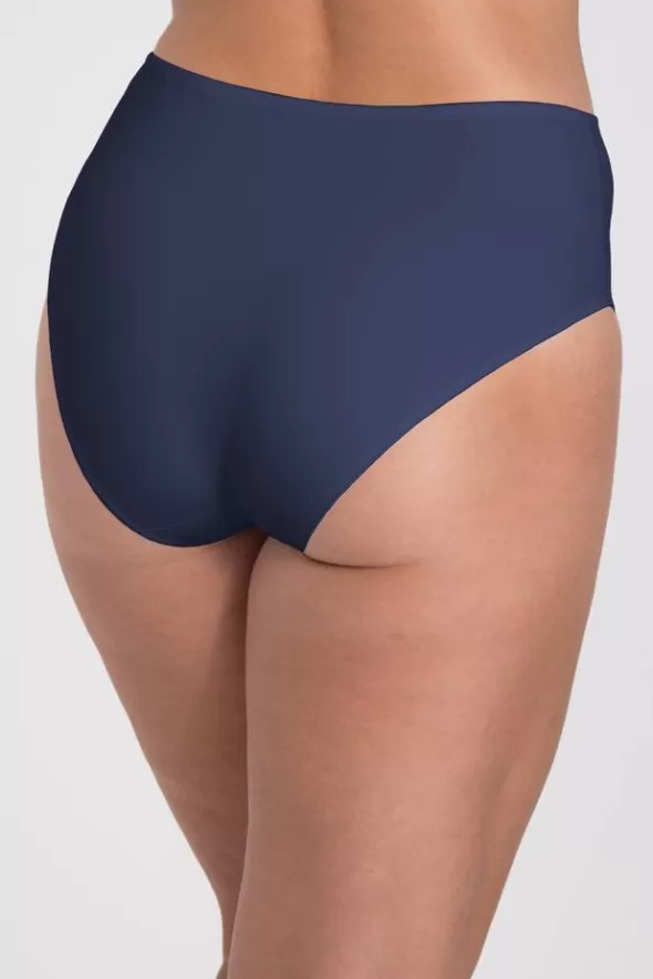 Miss Mary Recycled Comfort midi trosa Mörkblå Best Sale