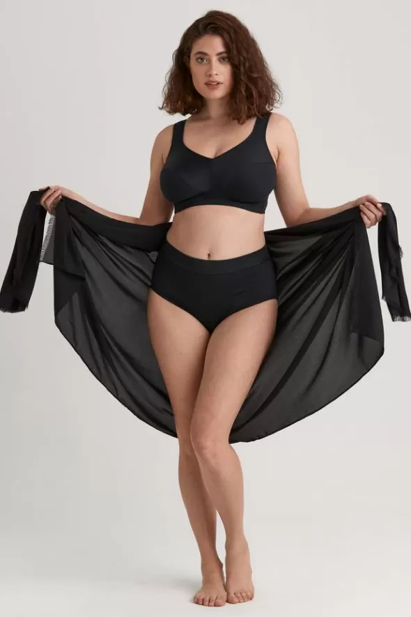 Miss Mary Sarong Svart Cheap