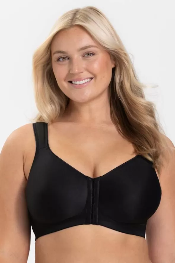 Miss Mary Stay Fresh framknäppt bh Svart New