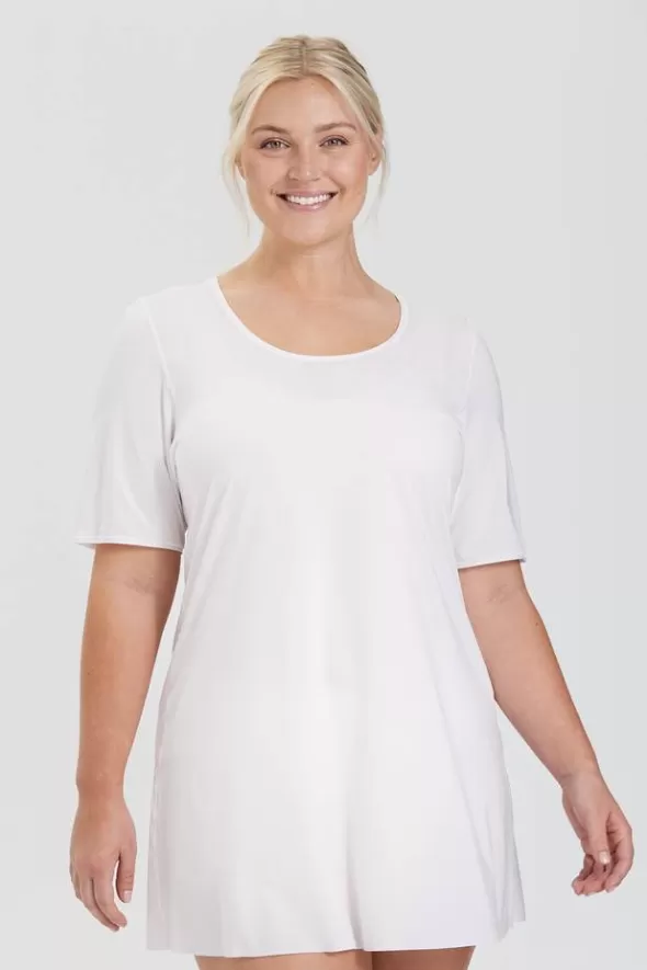 Miss Mary Svalkande nattlinne Vit Cheap