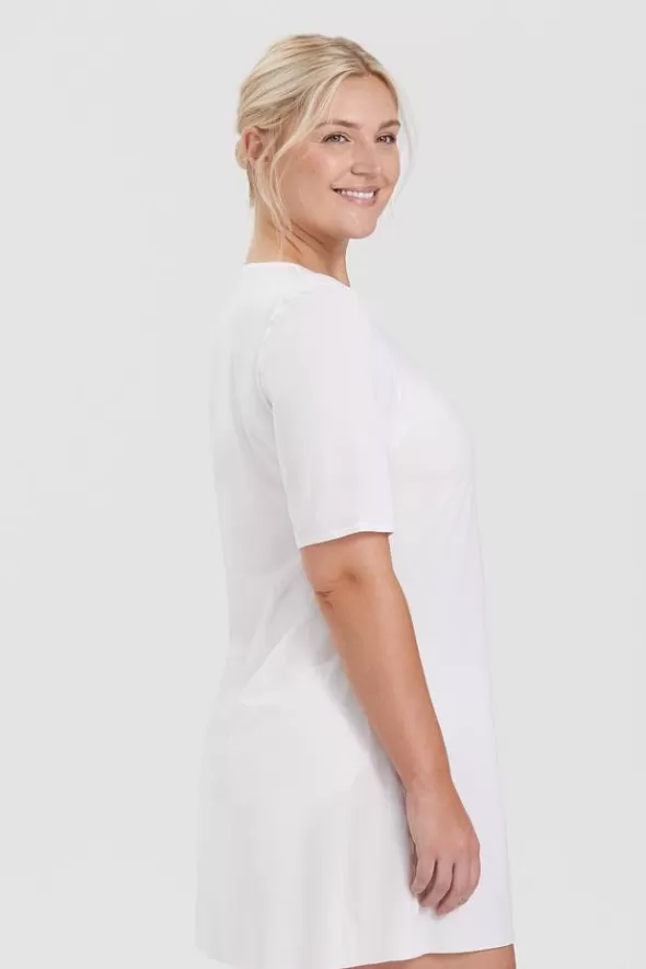 Miss Mary Svalkande nattlinne Vit Cheap